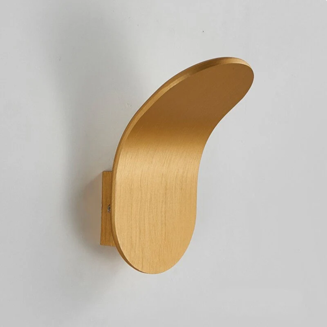 Lámpara de pared escandinava – Elegante luz de pared interior para decoración moderna del hogar, diseño compacto con construcción duradera de hierro