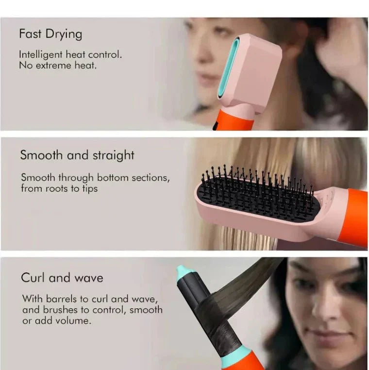 NovaFlex 5-in-1 Multi-Styler Haartrockner, Locken, Glätten, Glanz