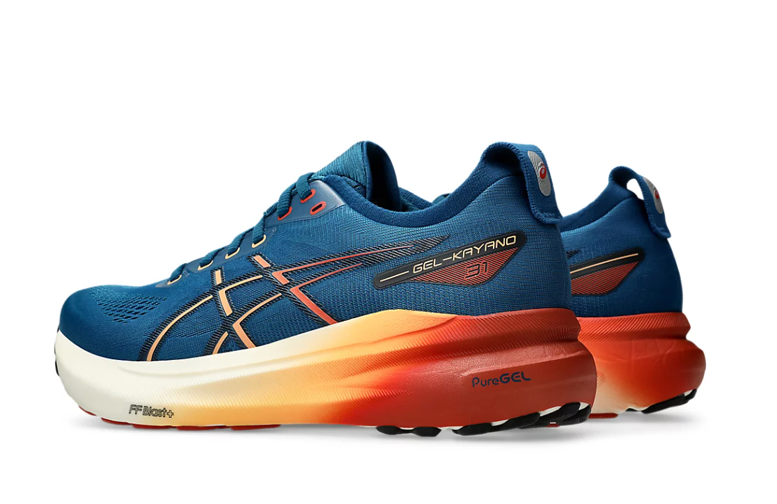 Gel-Kayano 31 Leichte Stabilitäts-Laufschuhe – Gedämpfte, atmungsaktive Straßenlaufschuhe