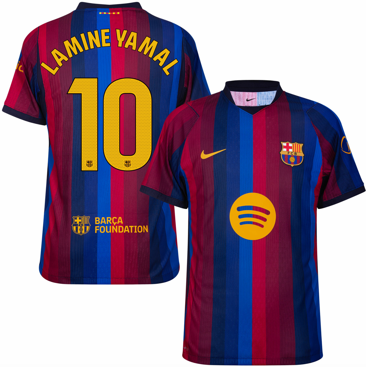 Barcelona 26/27 Home Jersey (Player Version) — Lamine Yamal 10