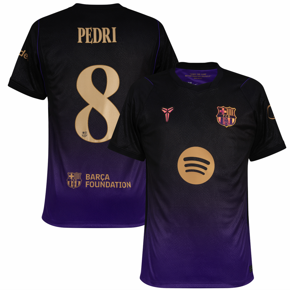 Barcelona 26/27 Away Jersey (Player Version) — Pedri 8