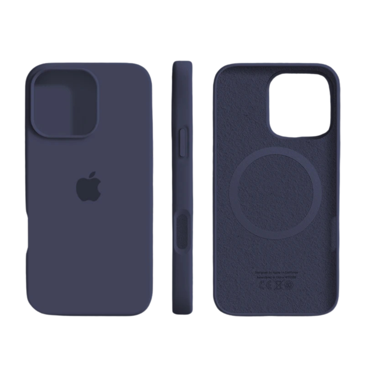 Puili | MagSafe-compatible silicone case with soft-touch surface for iPhone