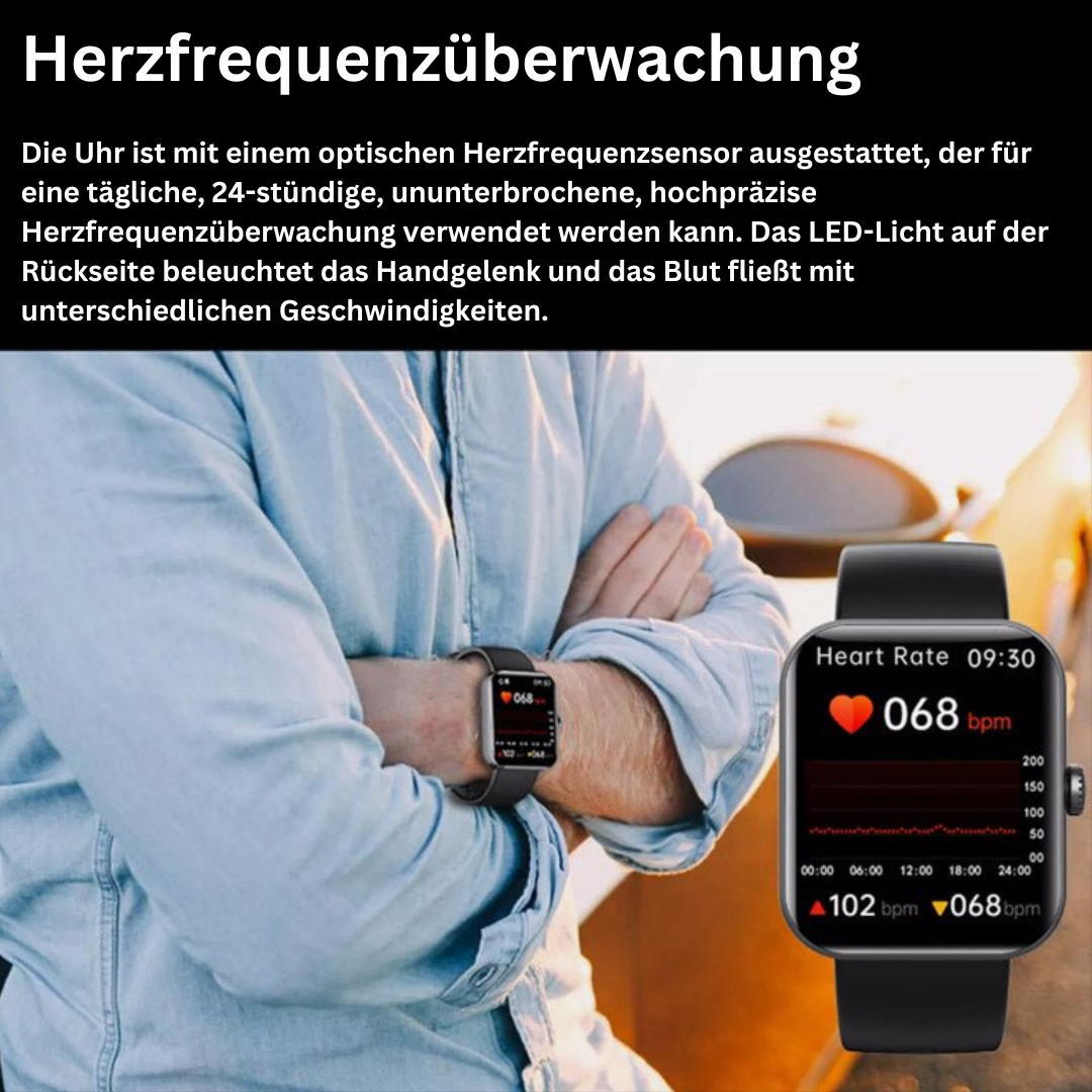 GlucoWatch | Reloj inteligente para monitoreo de glucosa con seguimiento en tiempo real