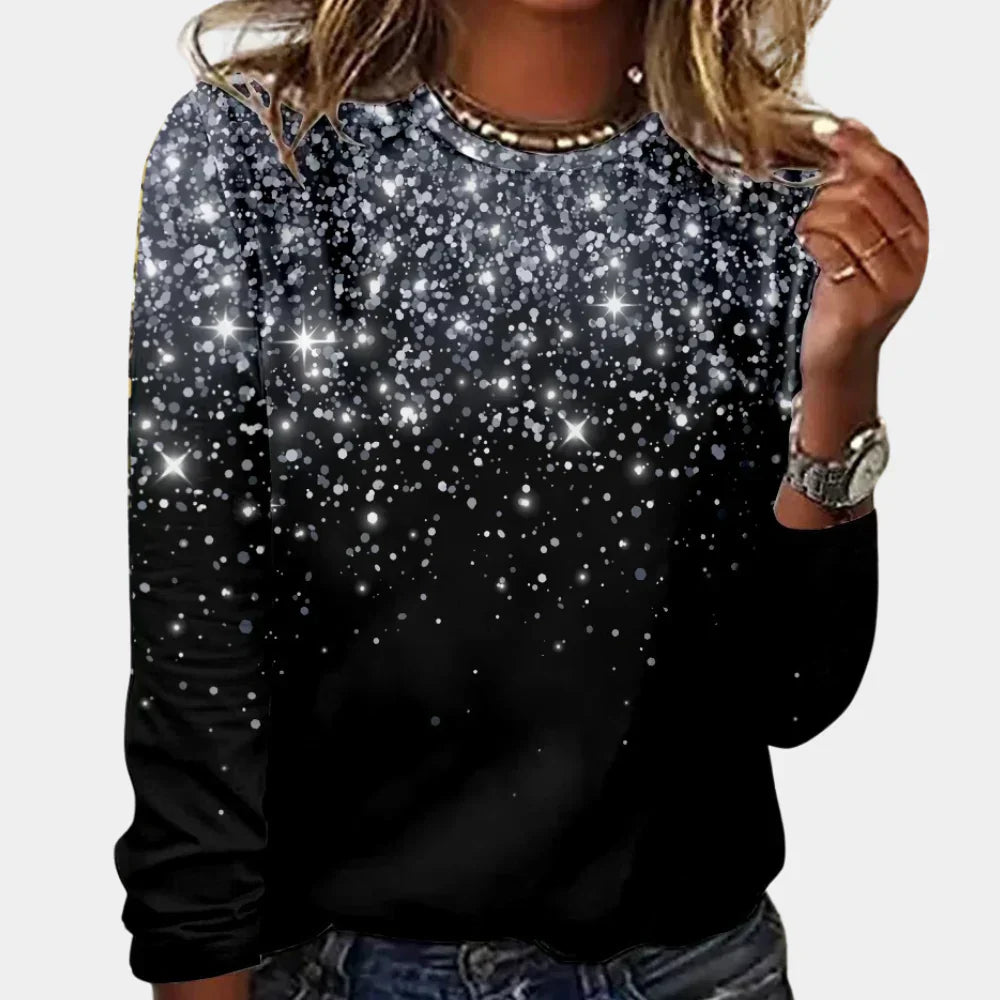 Elegant Snowflake Sweater for Women