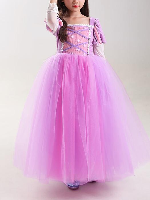 Vestito da Principessa Rapunzel