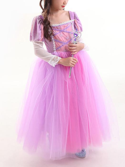 Vestito da Principessa Rapunzel