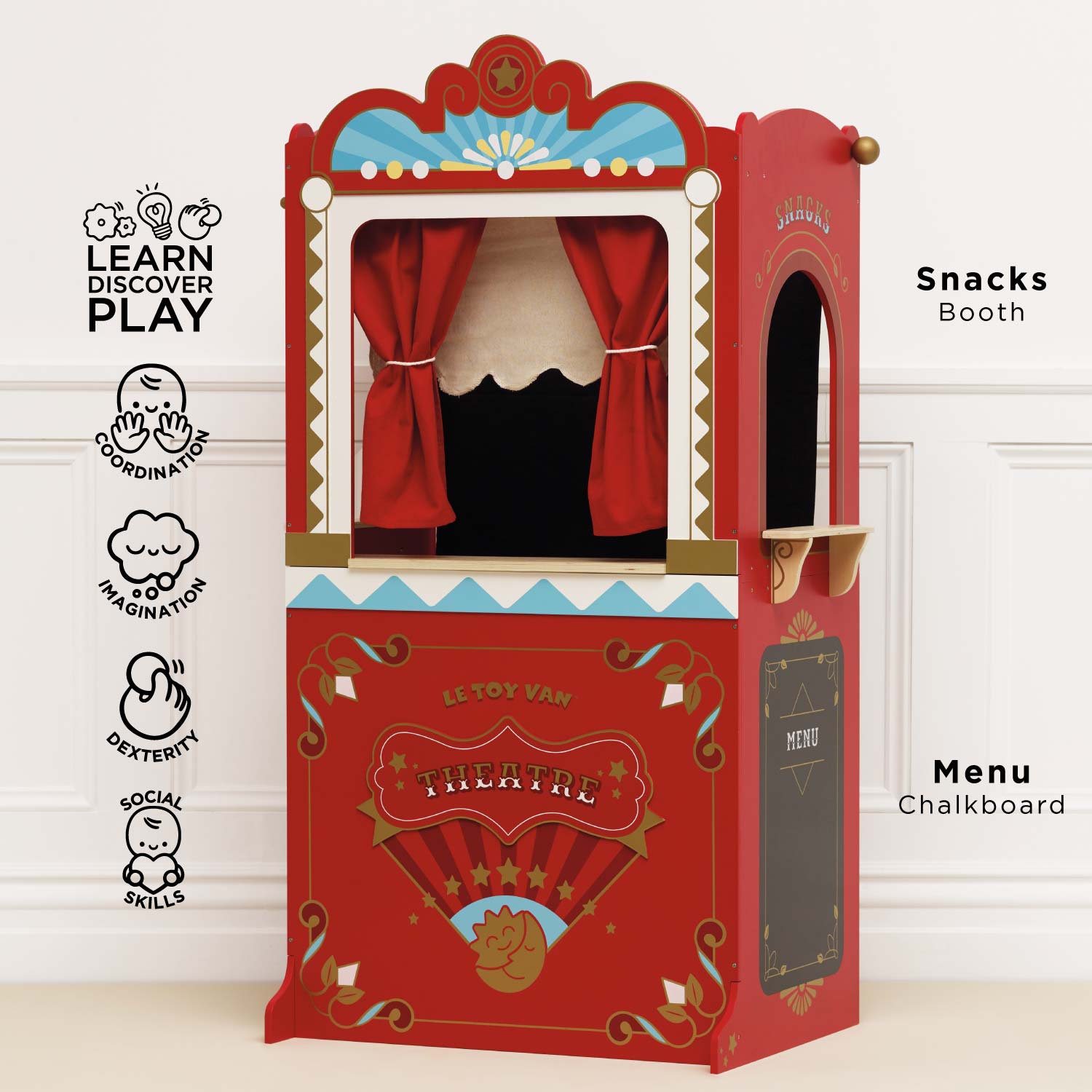 Retro Toy Puppet Theatre