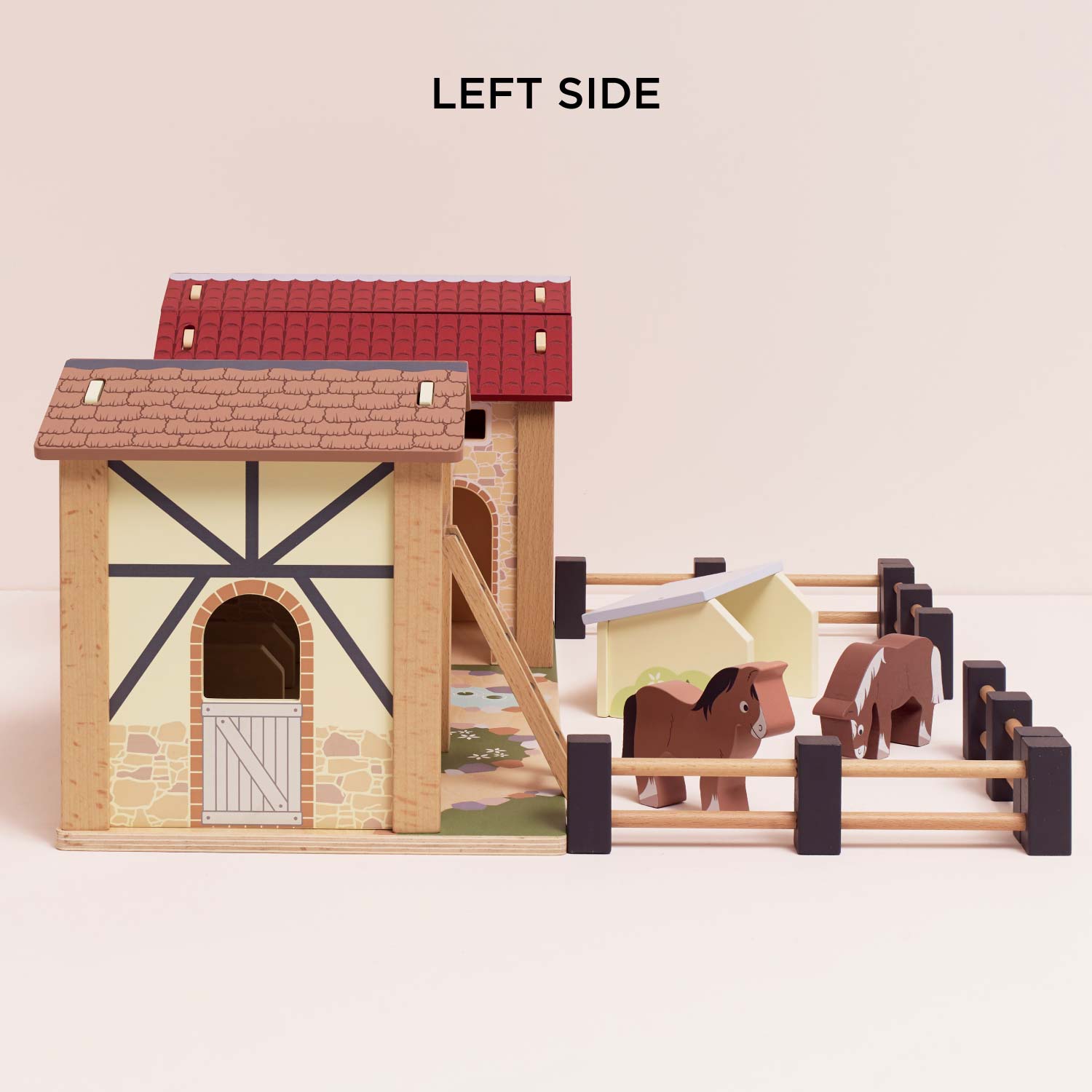 Wooden Farmyard Stables