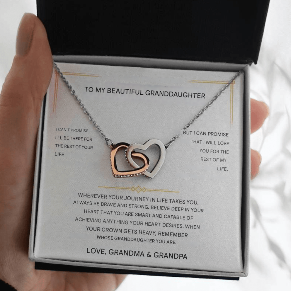 Collar de corazón para mujer