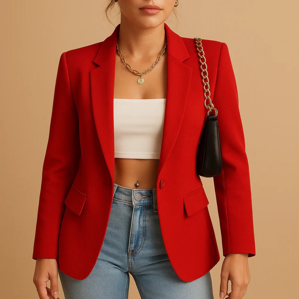 Blazer Elegante e Slim da Donna