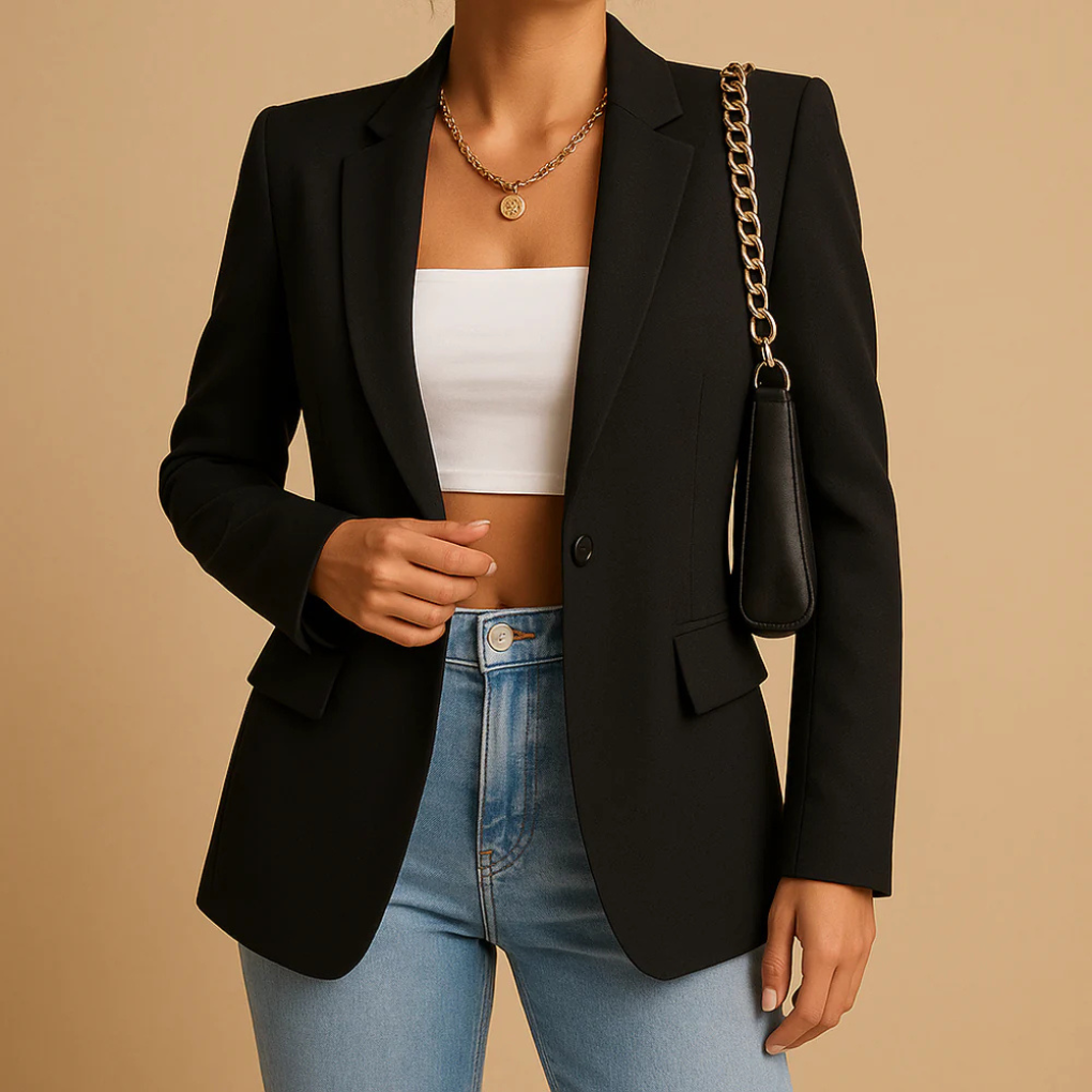 Blazer Elegante e Slim da Donna