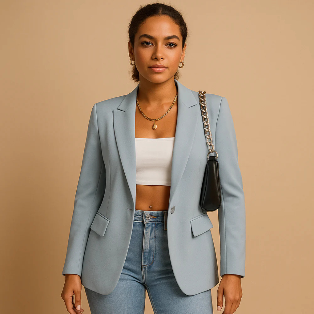 Blazer Elegante e Slim da Donna