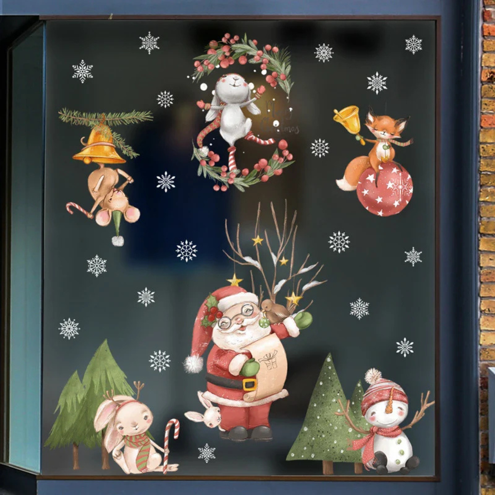 Vinduesklistermærker – Juleudgave