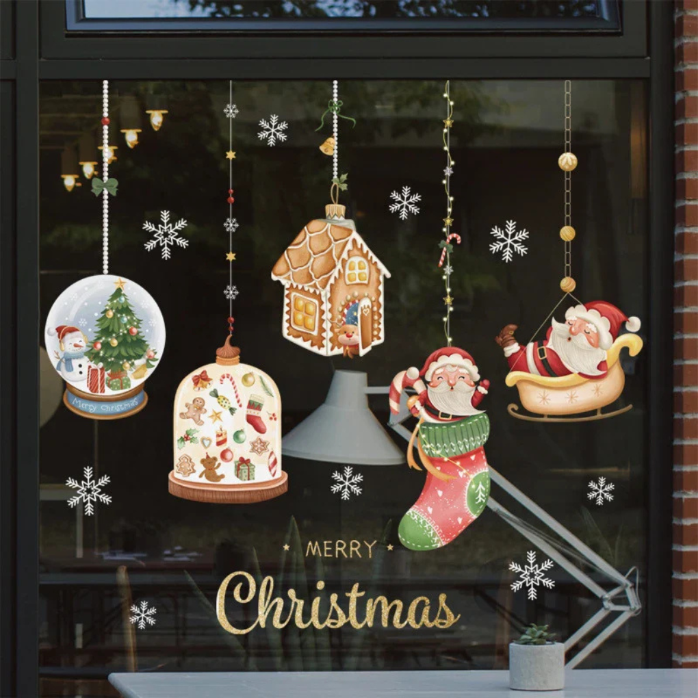 Vinduesklistermærker – Juleudgave