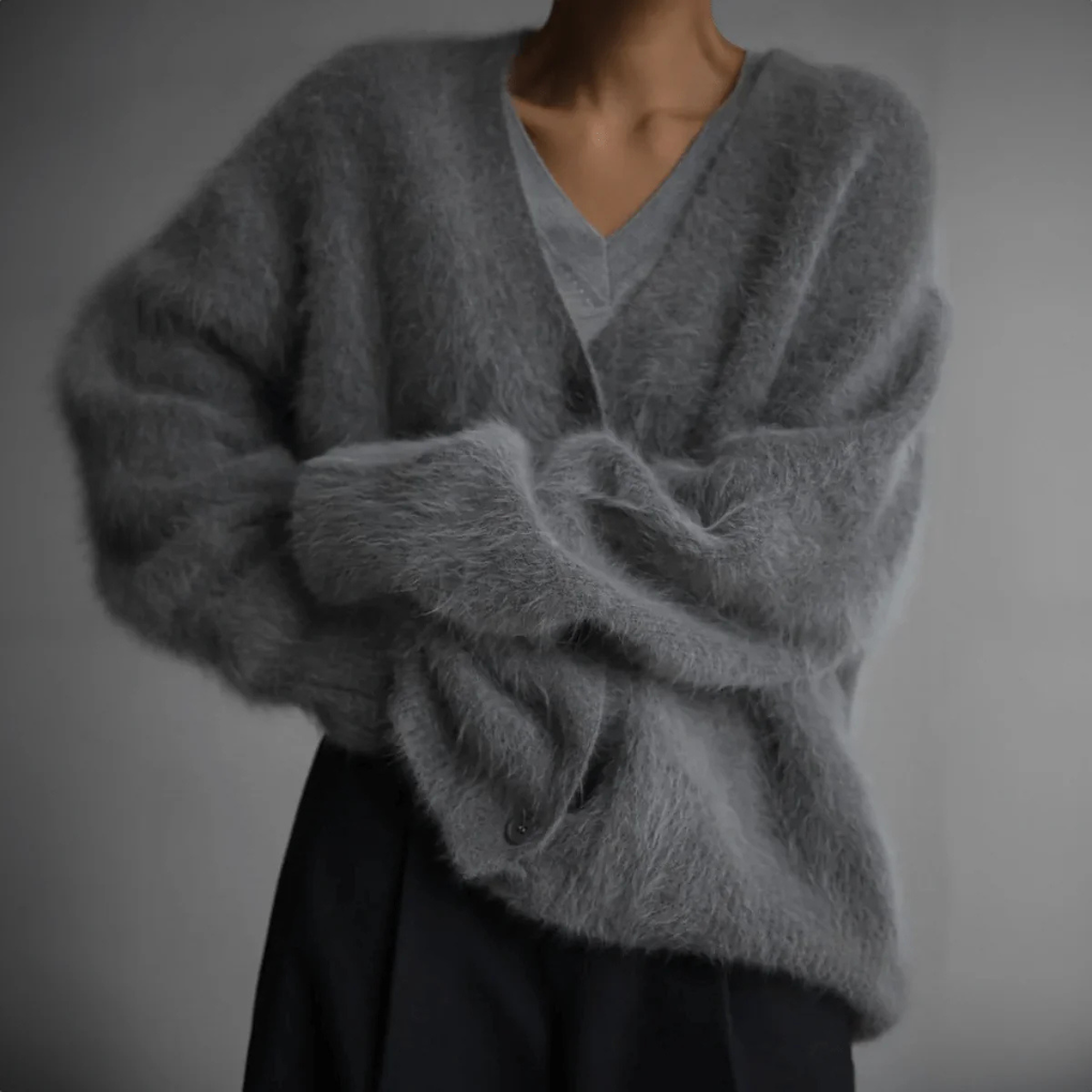 Damen Feinstrick-Cardigan