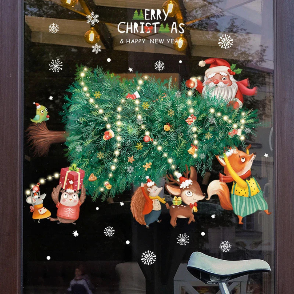 Vinduesklistermærker – Juleudgave