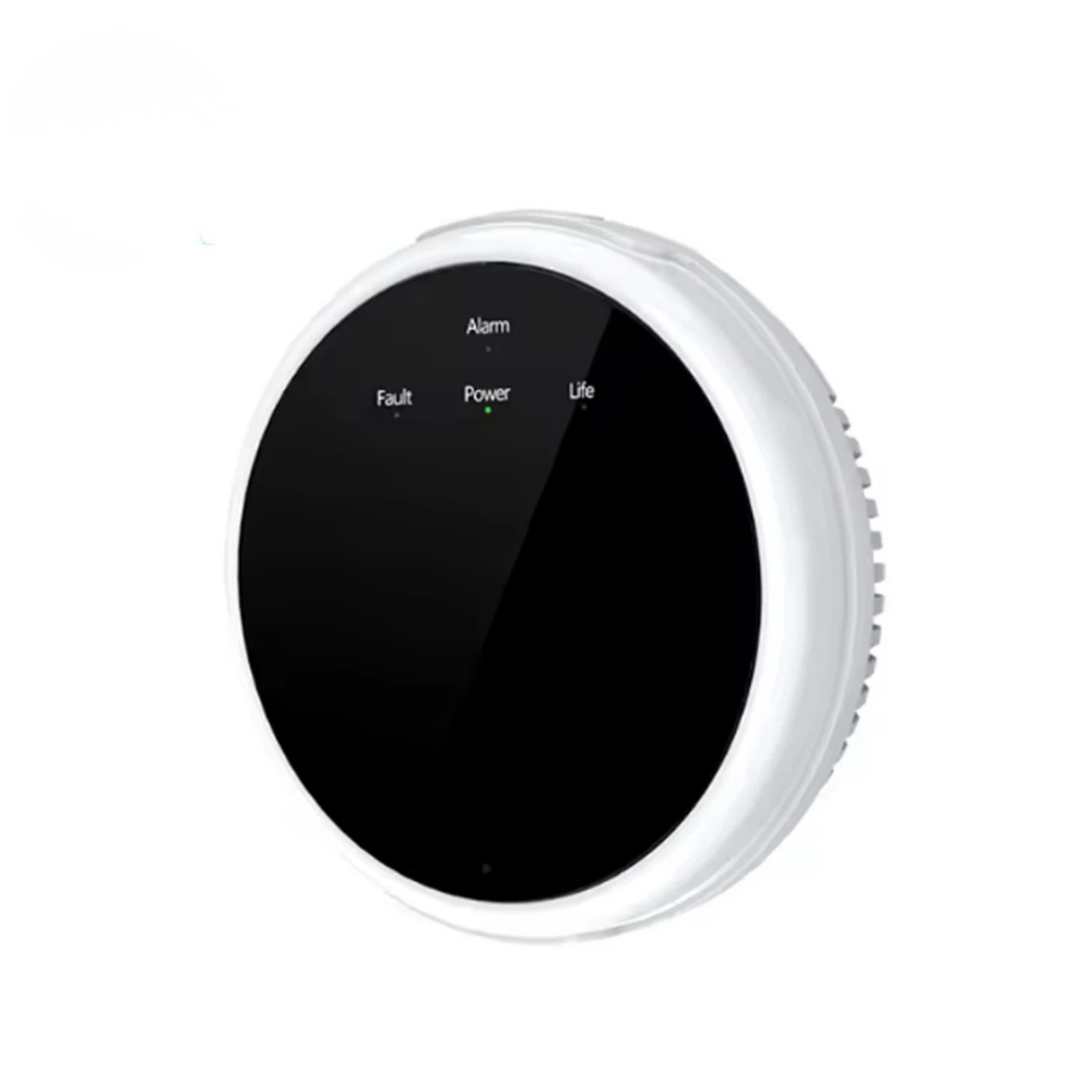 Smart gasdetektor APP-kontrol LED naturgasalarm med høj følsomhed EU-stik
