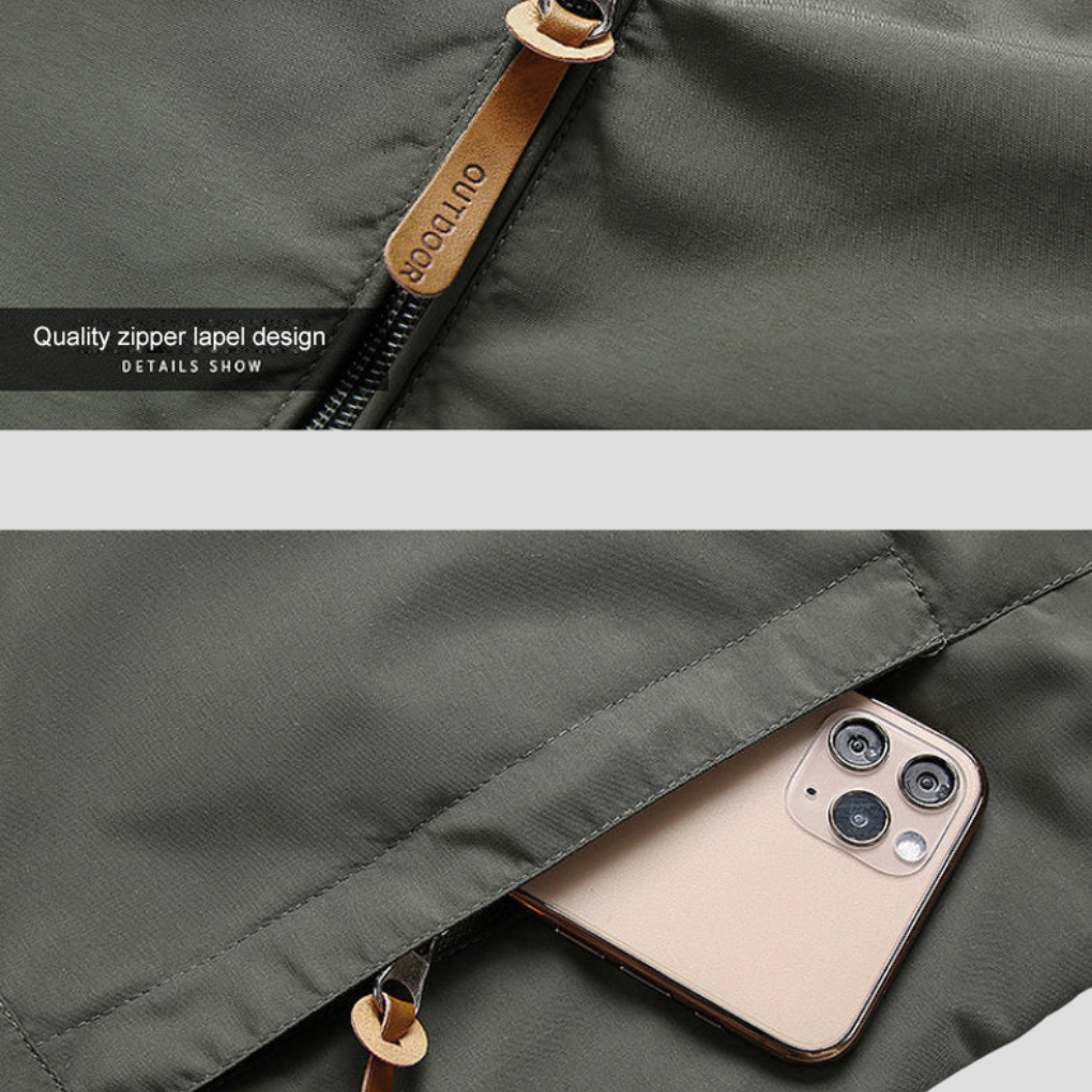 Herre Softshell Jakke – Vinterklar Design med Udendørs Funktioner