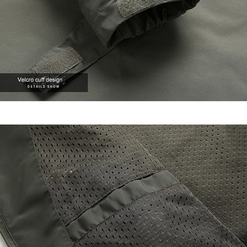 Herre Softshell Jakke – Vinterklar Design med Udendørs Funktioner