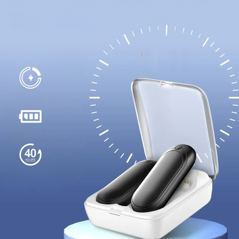 Calentadores de manos recargables de 14000mAh, paquete de 2 – Calentador portátil de bolsillo para invierno