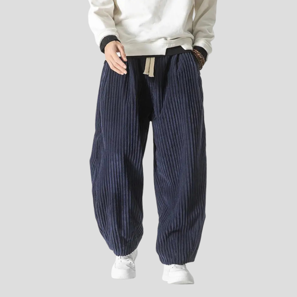 Herren Locker geschnittene gerade Hose