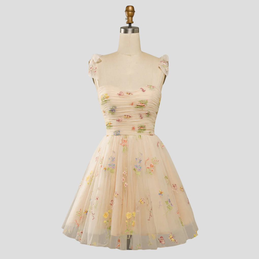 Damen Tüll-Ballkleid