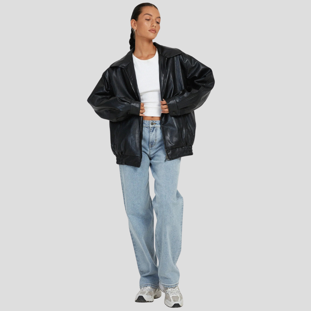 Damen Jacke mit lockerem Schnitt