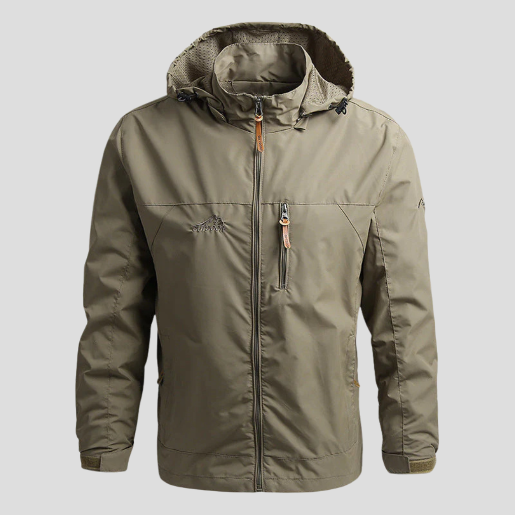 Herre Softshell Jakke – Vinterklar Design med Udendørs Funktioner