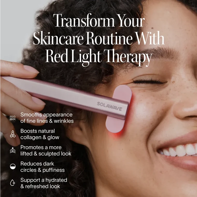 4-in-1 LED Skincare Wand — Red Light Therapy