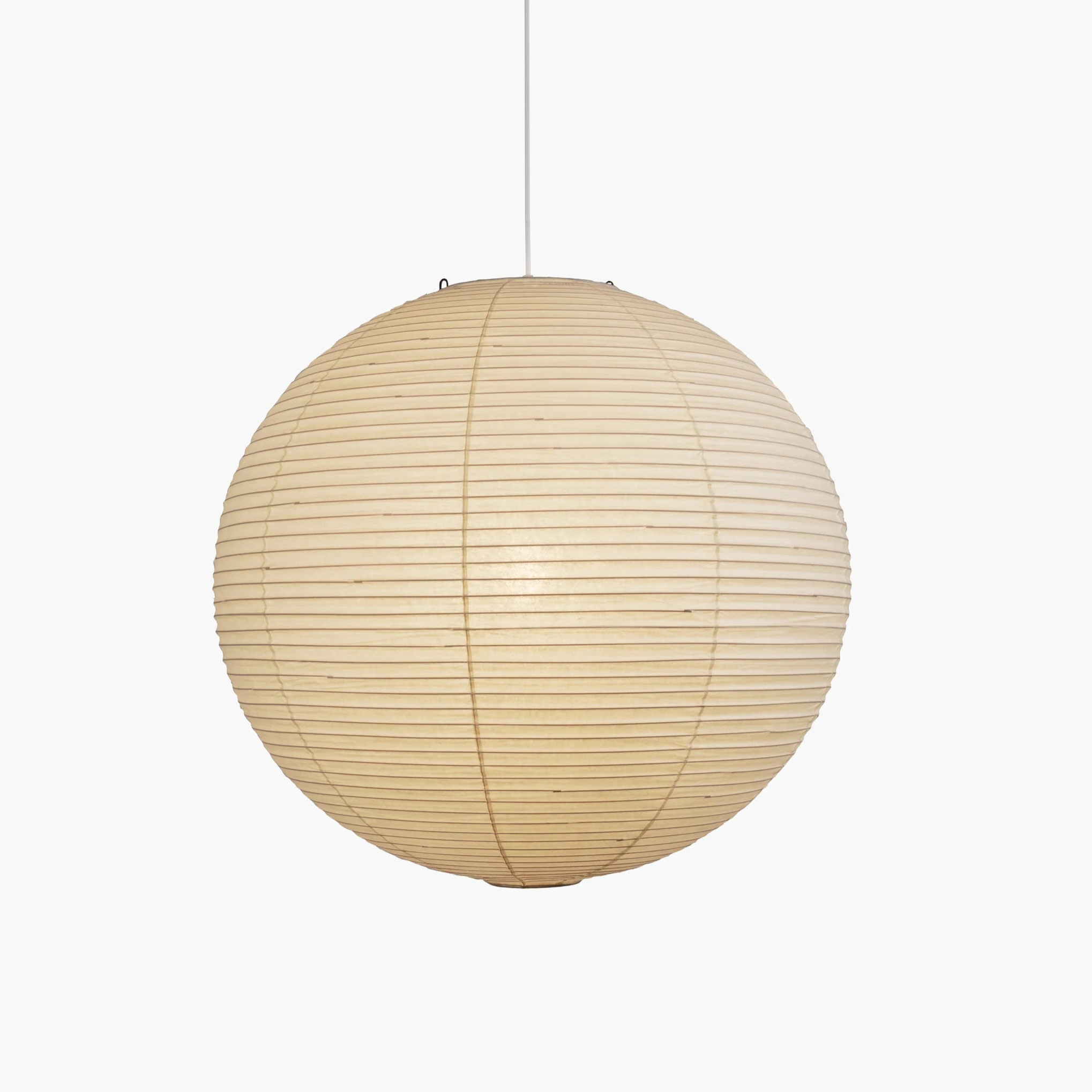 Lámpara colgante japonesa de globo de papel washi 1 luz
