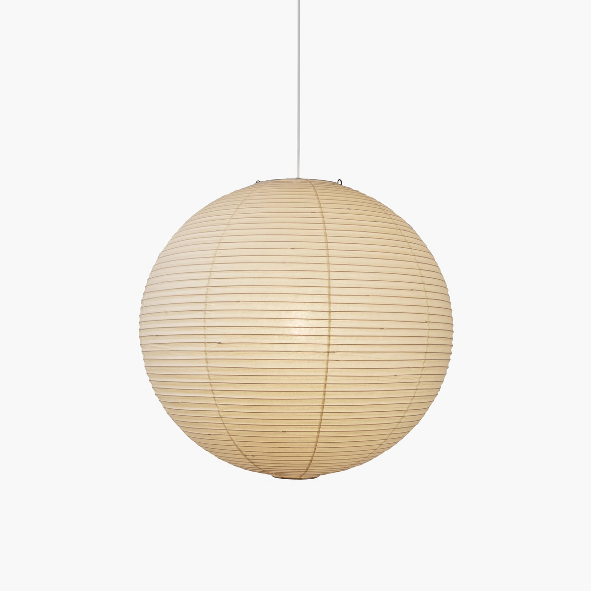 Lámpara colgante japonesa de globo de papel washi 1 luz