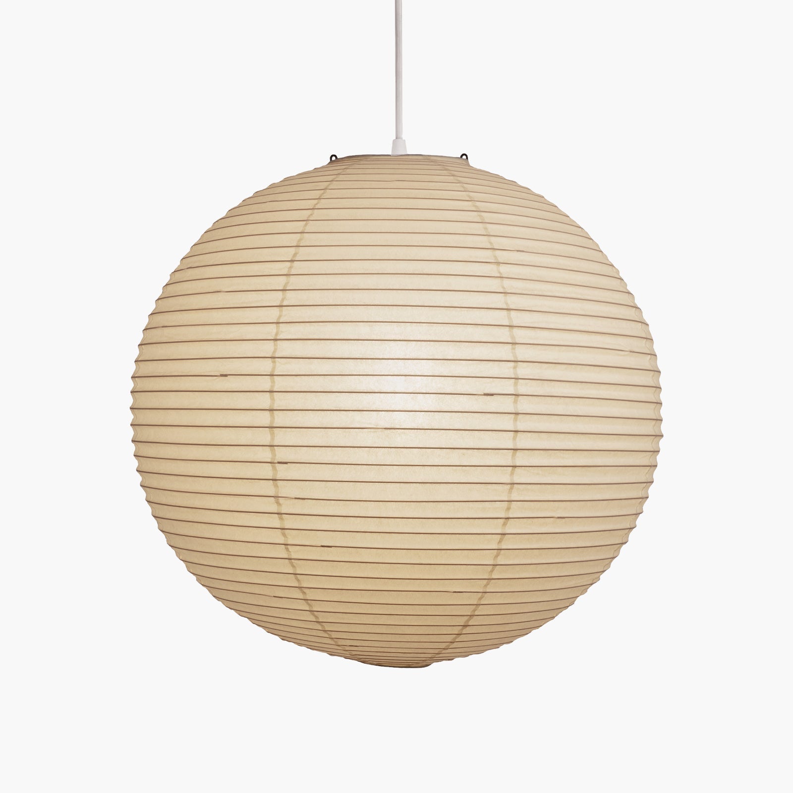 Lámpara colgante japonesa de globo de papel washi 1 luz