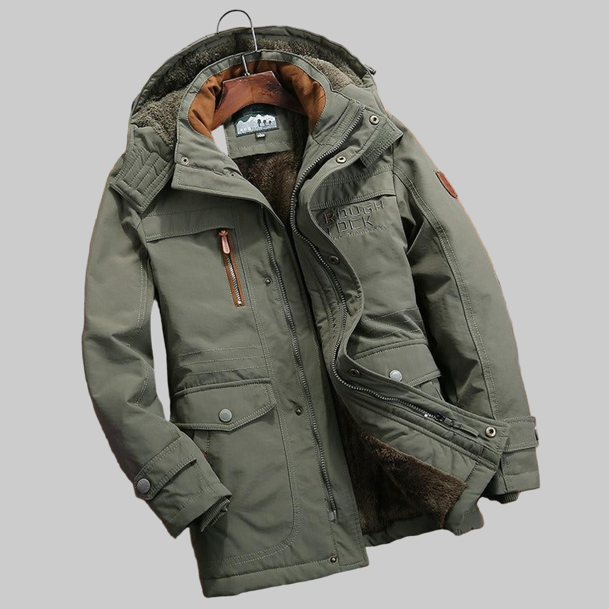 Herren Stepp-Kapuzenjacke