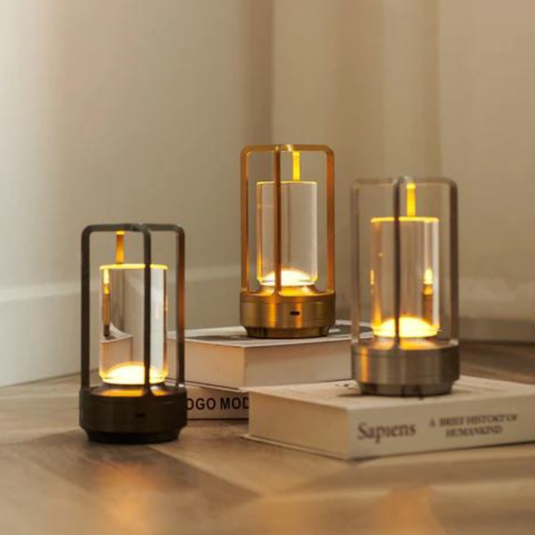 Modern Cylinder LED Wireless Table Lamp 1-Light