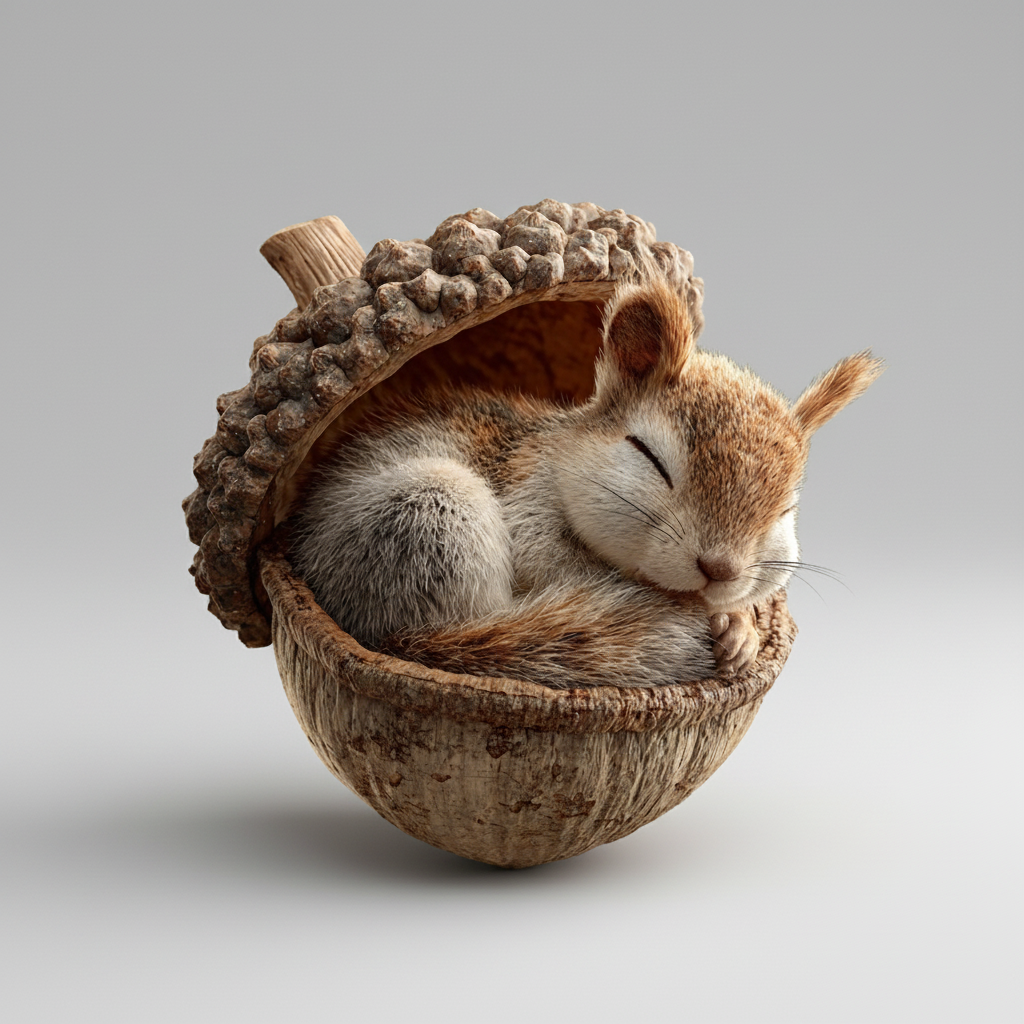 Eichel-Dekor Plüsch-Weihnachtsschmuck, niedliche Dekoration