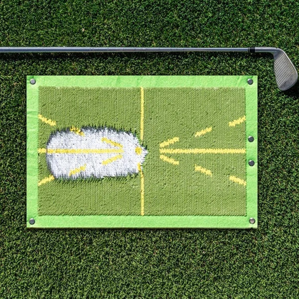 Alfombrilla de entrenamiento de golf para detección de swing y bateo