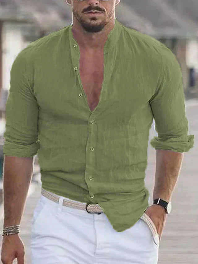 Lorenzo | elegant and classy linen shirt