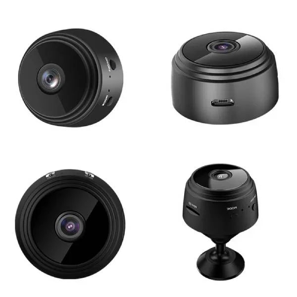 Wireless Backup Camera for RV Trailer with 360° Rotating Mount and Night Vision