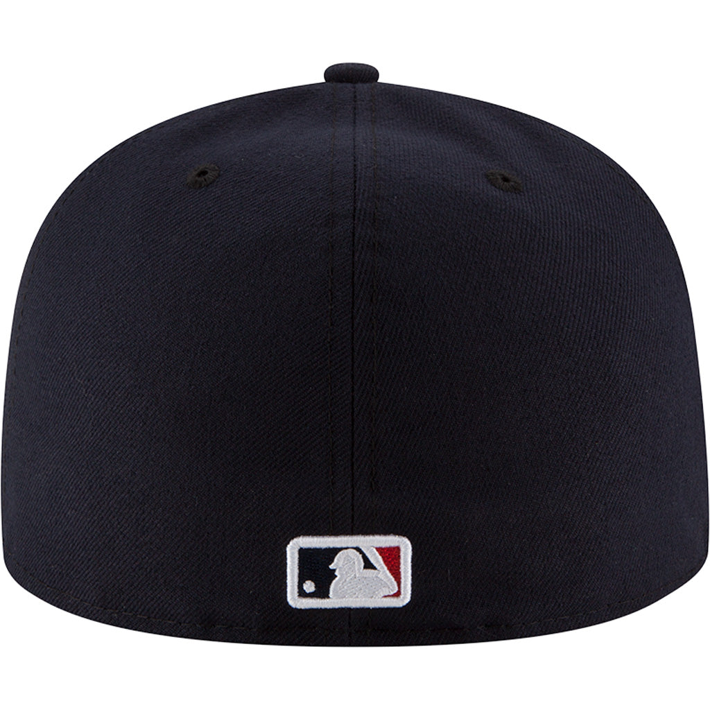 MLB Boston Red Sox Jeugd New Era Home Authentic Collection 59FIFTY Fitted Hat - Marineblauw