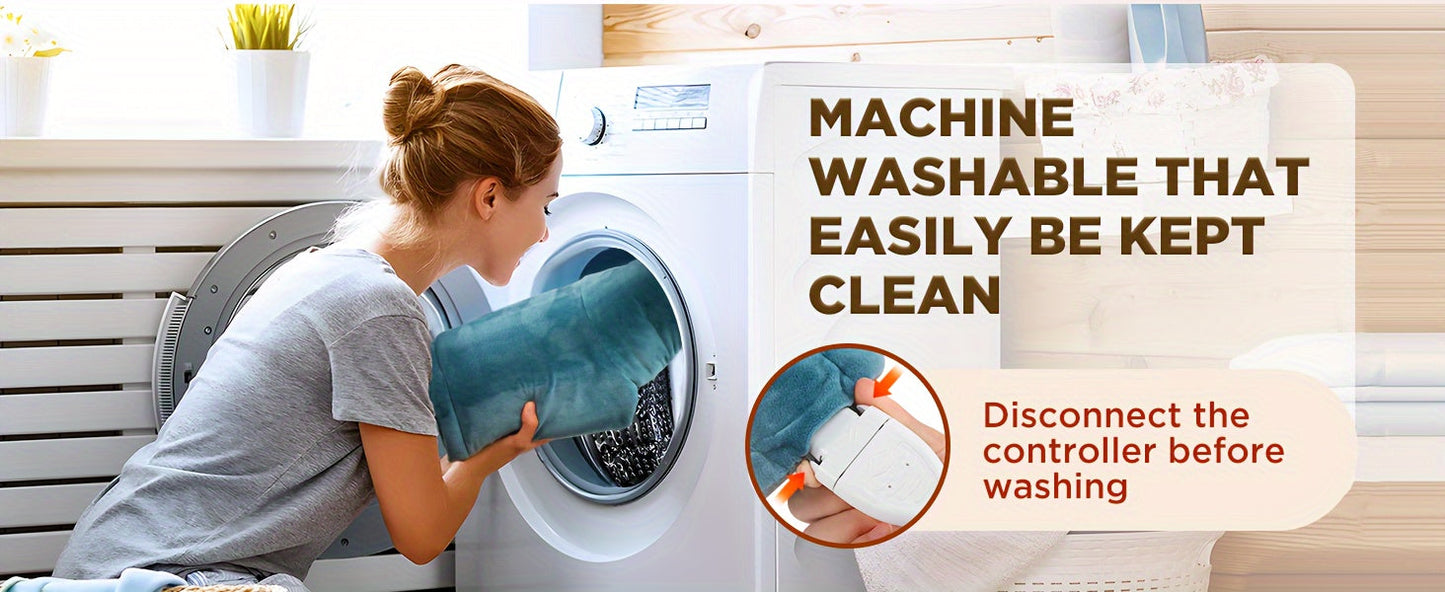 Graphene Heating Pad for Neck & Shoulders – Weighted, 6 Heat Levels, Auto-Off