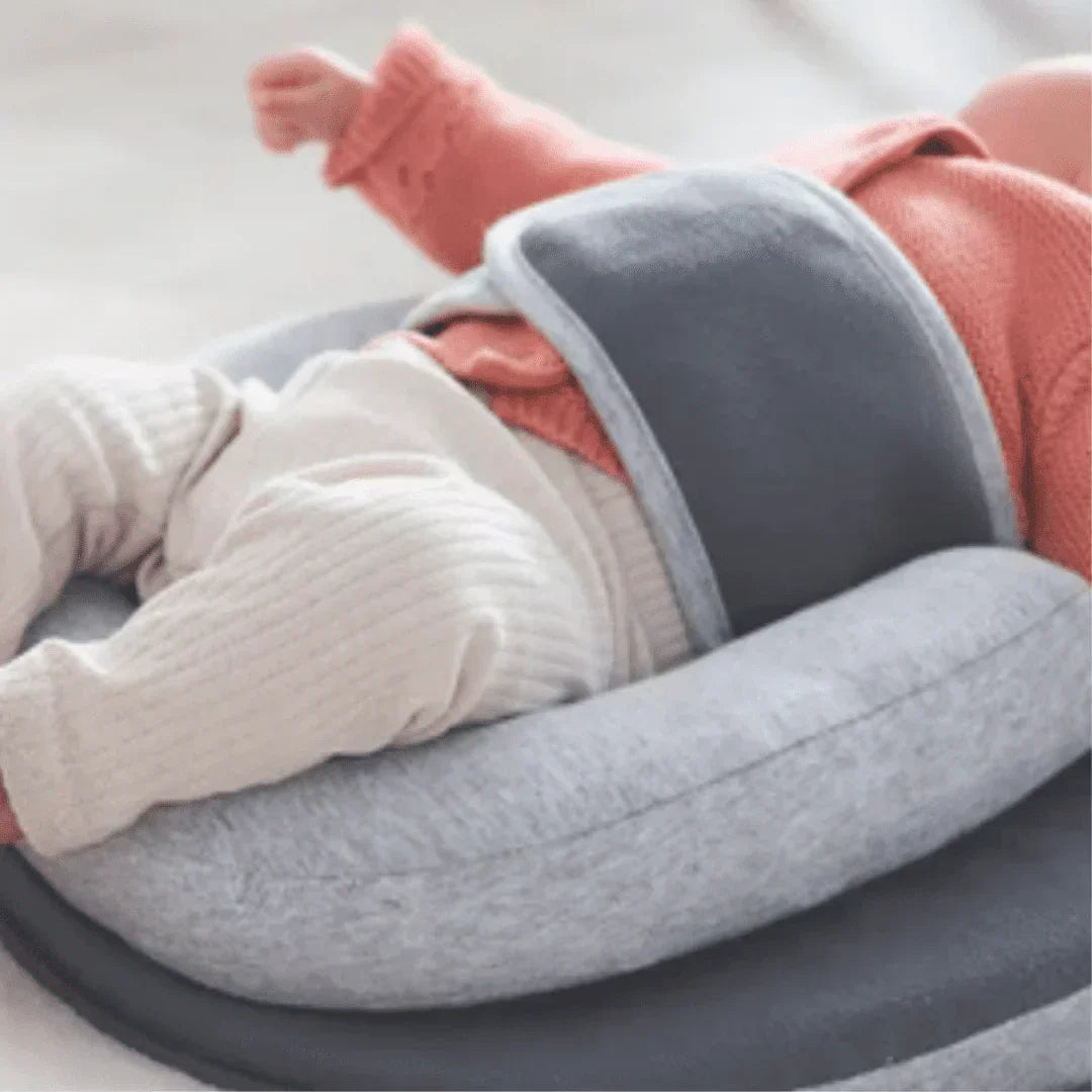 Neugeborenen-Refluxkissenbett – Schlafnest mit 15° Keil | Tragbares Anti-Reflux-Kissen & Baby-Schlafnest zur Kolik-Linderung