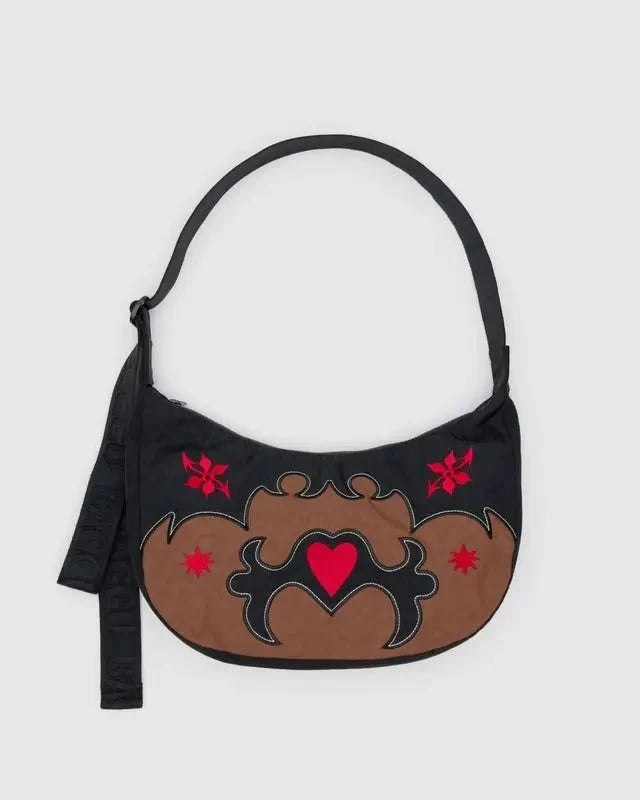 BAGGU Crescent Bag Medium Extended 47" Strap - Recycled