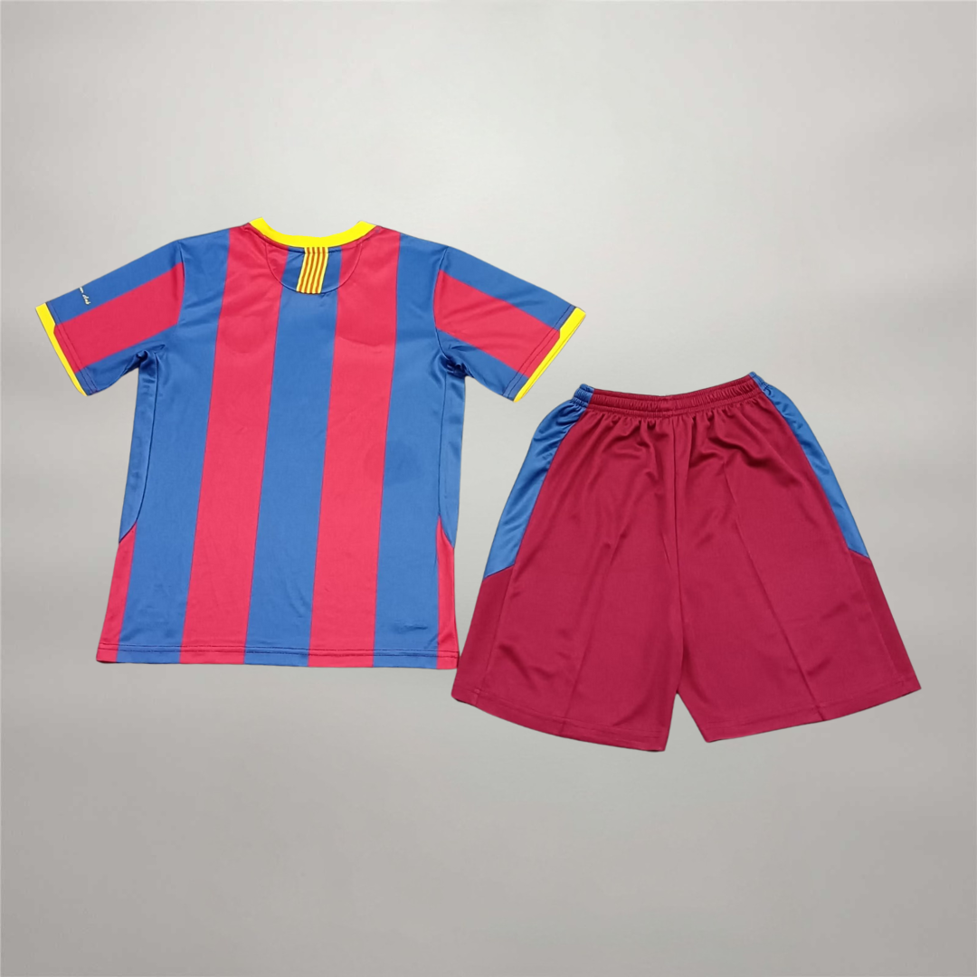 Equipación Completa Barcelona Local 2010/11 - Niños