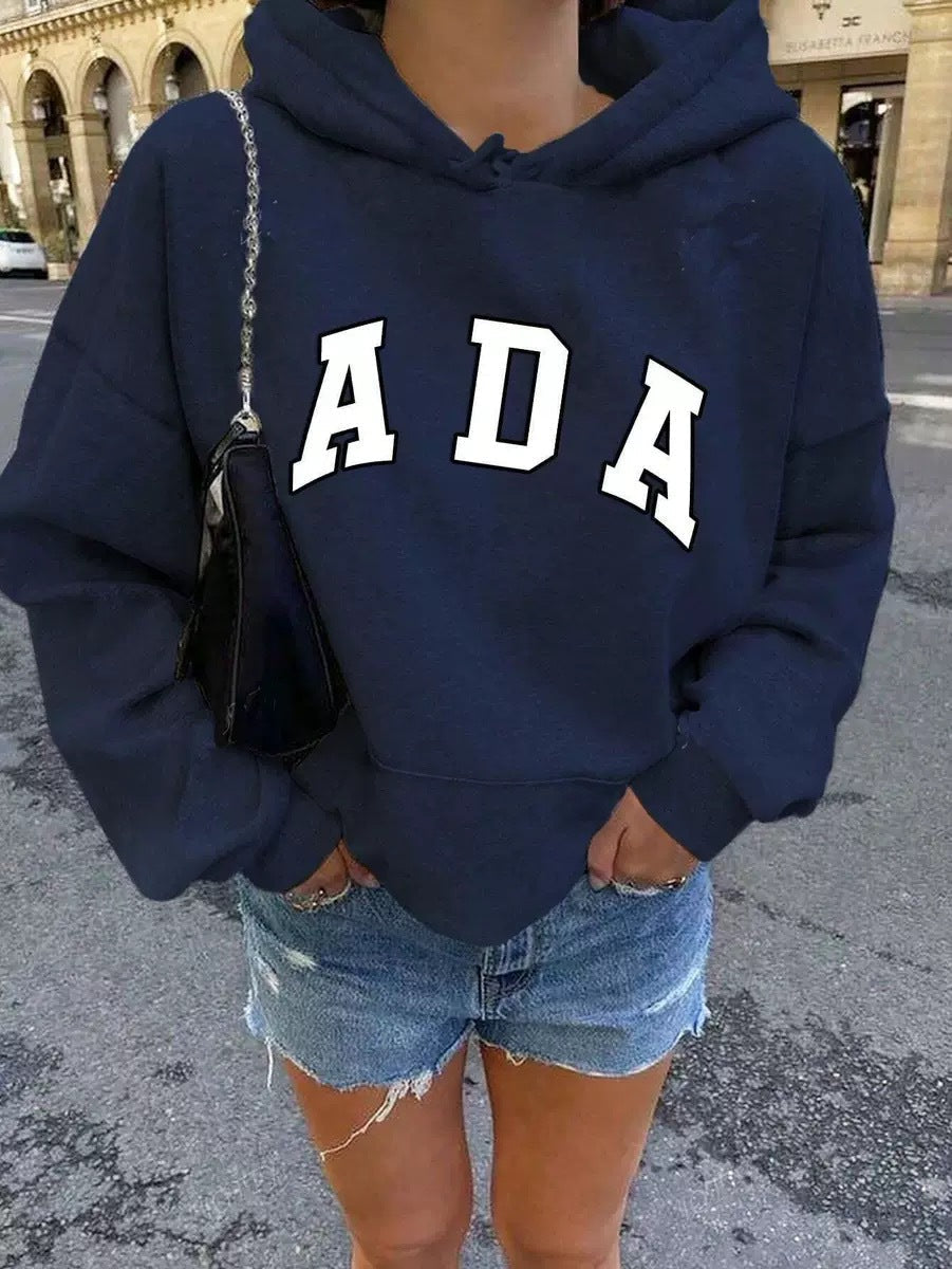 ADA Oversized Hoodie | Women’s Casual Pullover Hoodie