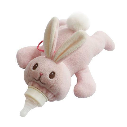 Cute Animal 2-in-1 Feeding Bottle Warmer and Plush Toy