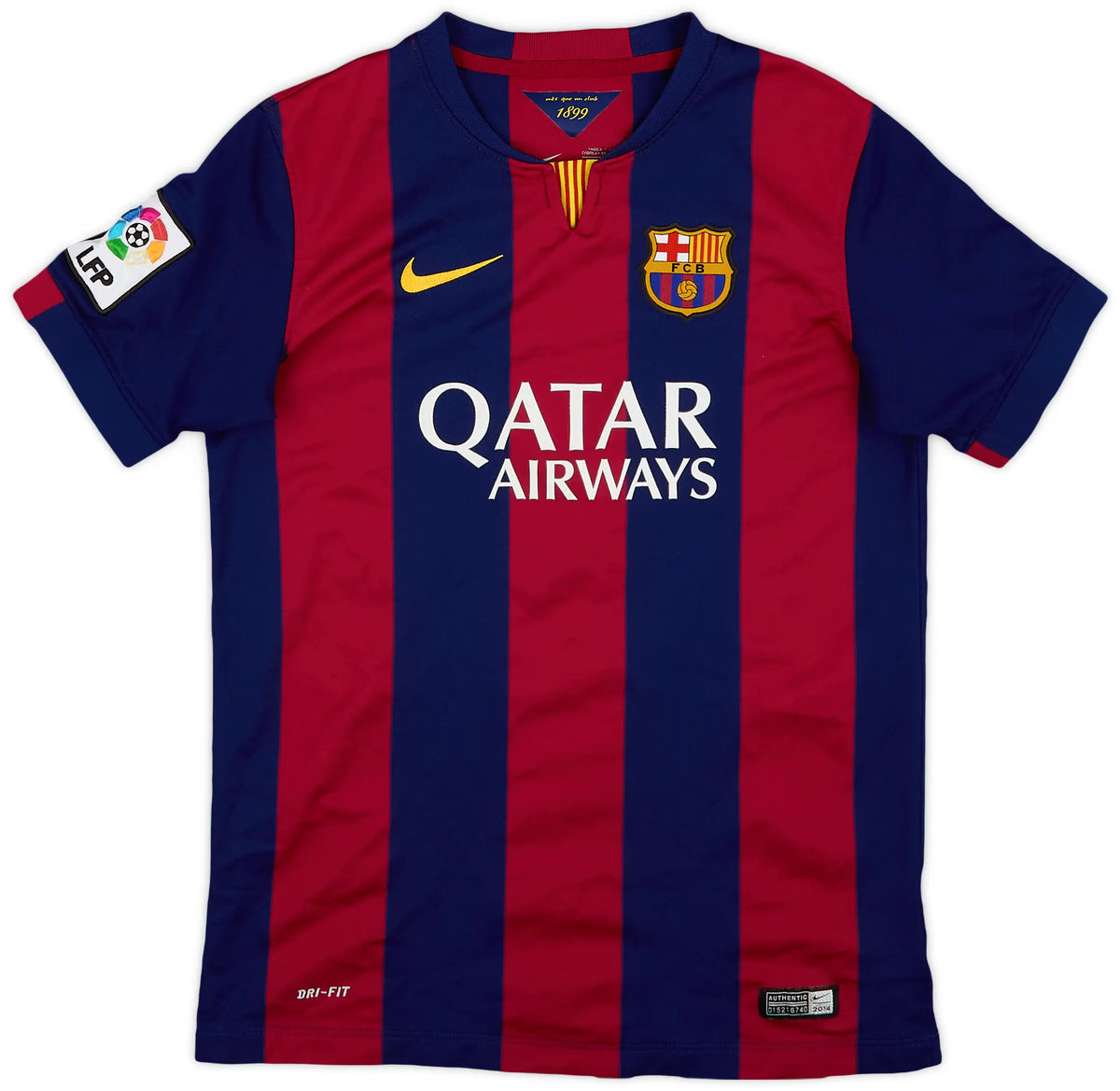 FC Barcelona 2014/15 (Local) con parche de La Liga