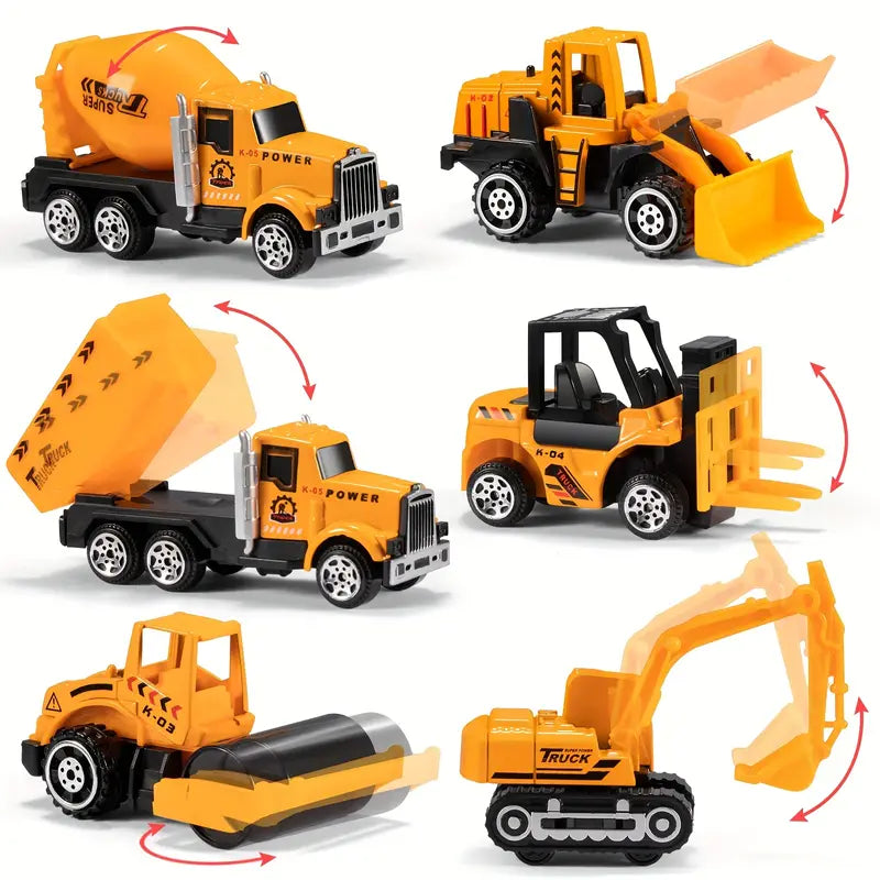 Construction Truck Toy Set | Kids Vehicle Play Set
