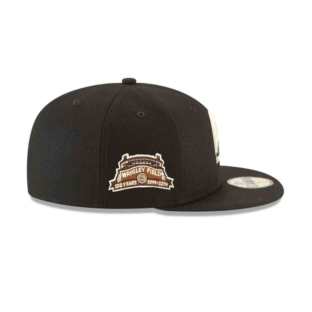 Gorra ajustada Chicago Cubs "Stout" parche aniversario 100 años New Era 59FIFTY