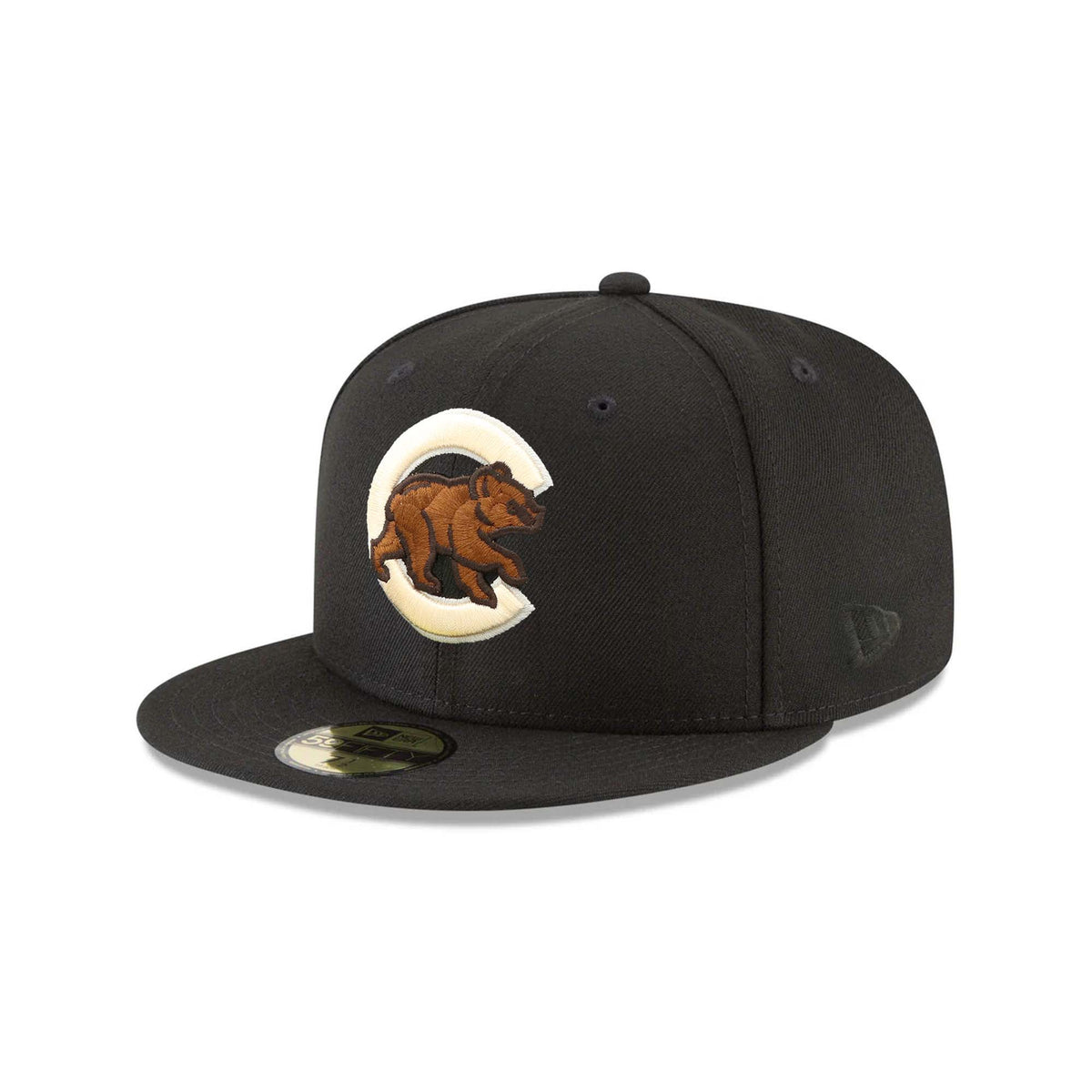 Gorra ajustada Chicago Cubs "Stout" parche aniversario 100 años New Era 59FIFTY