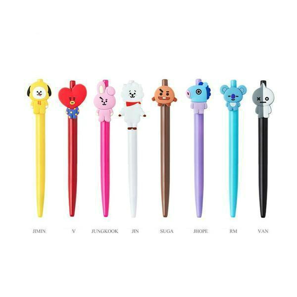 Cute BT21 BTS Ballpoint Pen Cartoon Designed [8 Styles] #JU2224